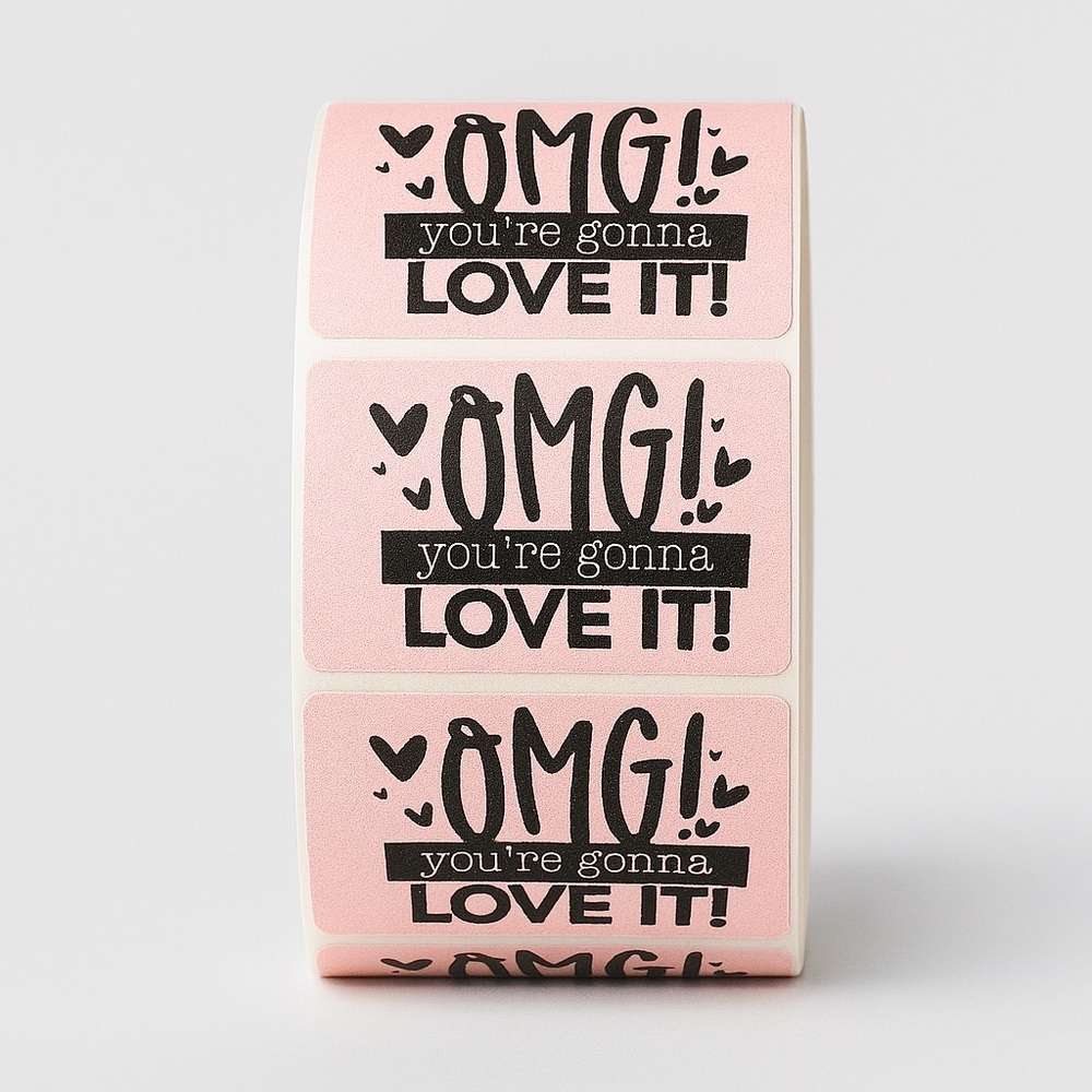 OMG You're Gonna Love it | Packaging Stickers | Business Branding | NEW